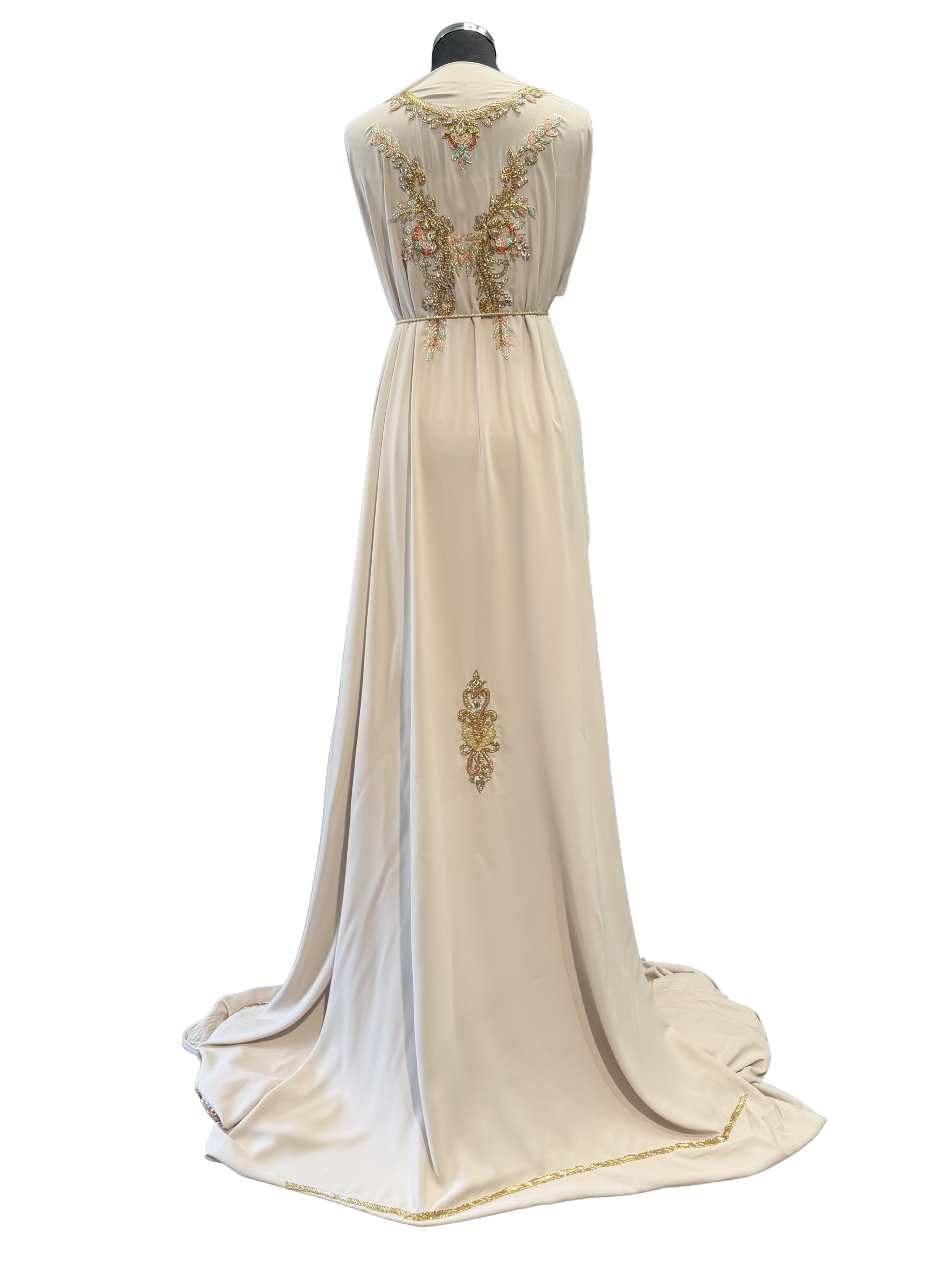 Caftan stof beige