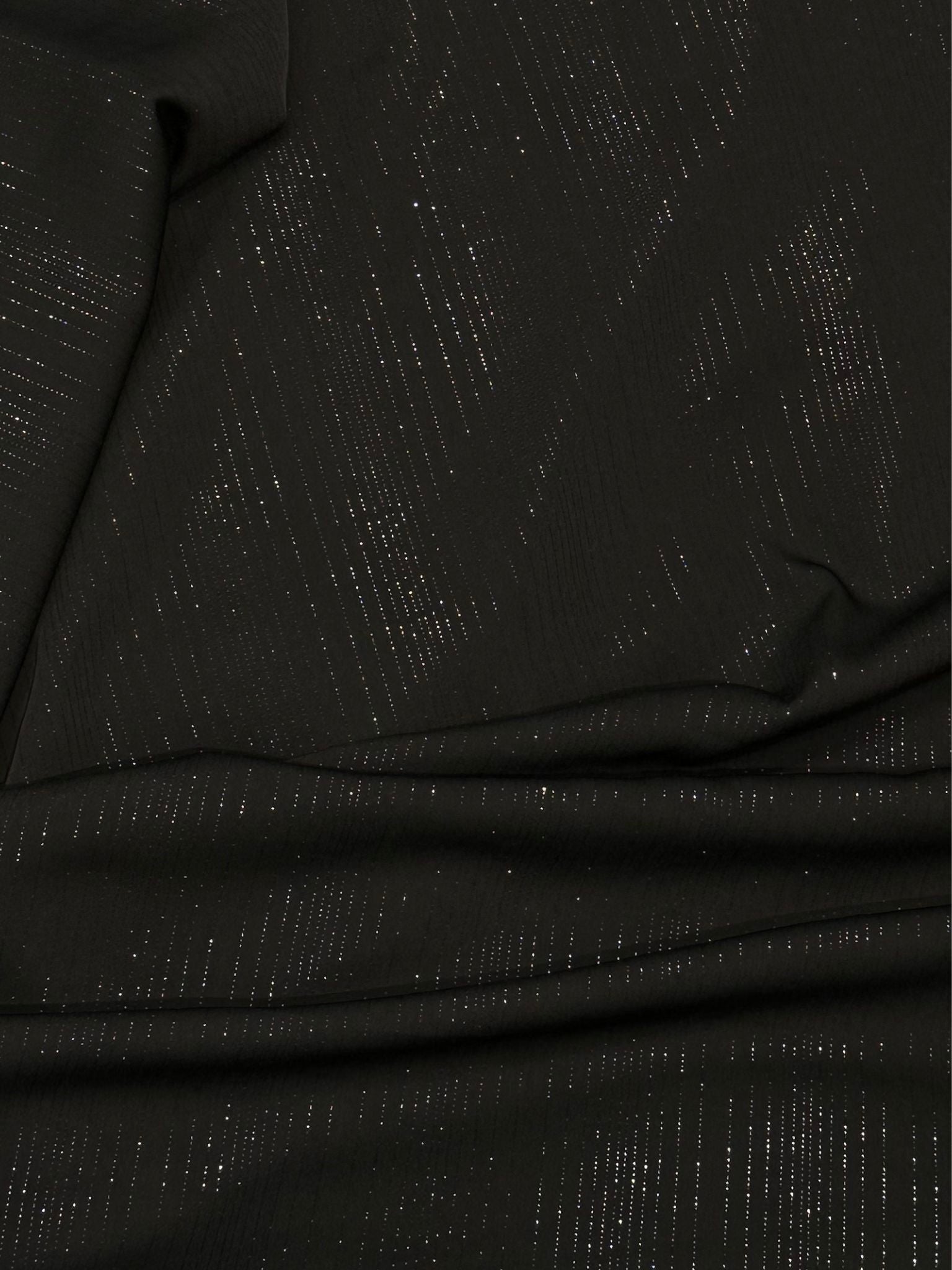 Jellaba metallic fabric