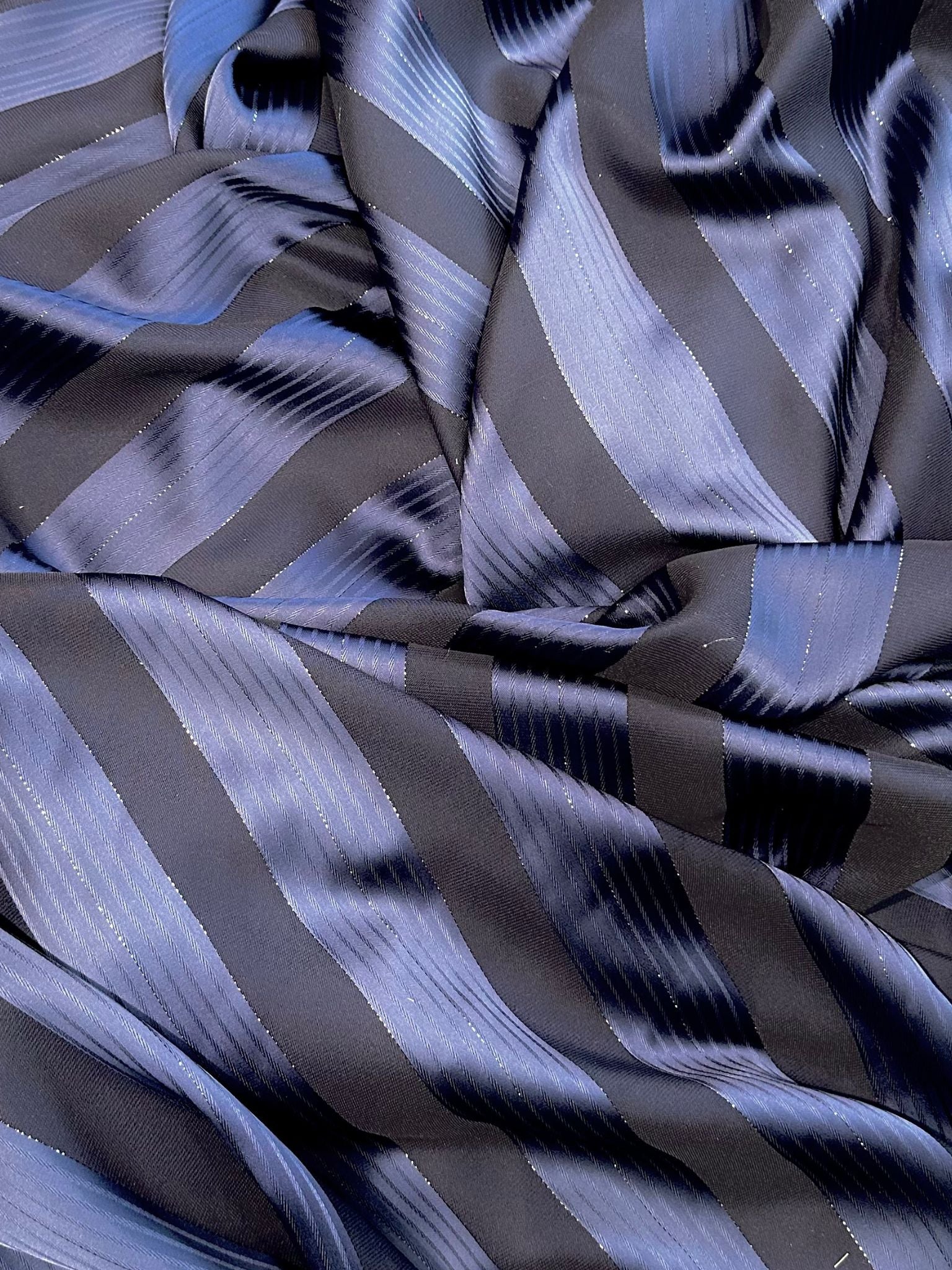 Jellaba metallic fabric