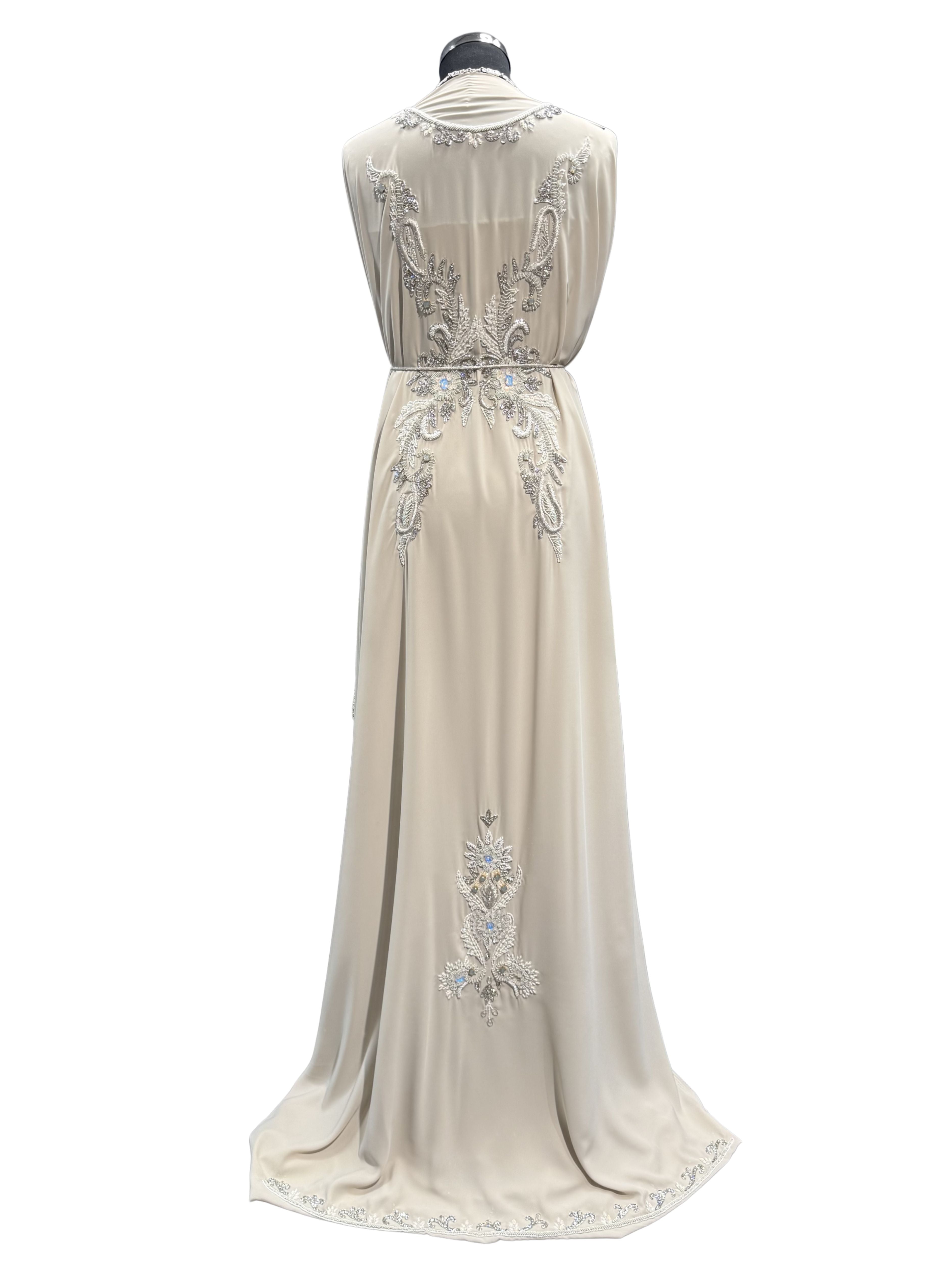 Caftan stof beige