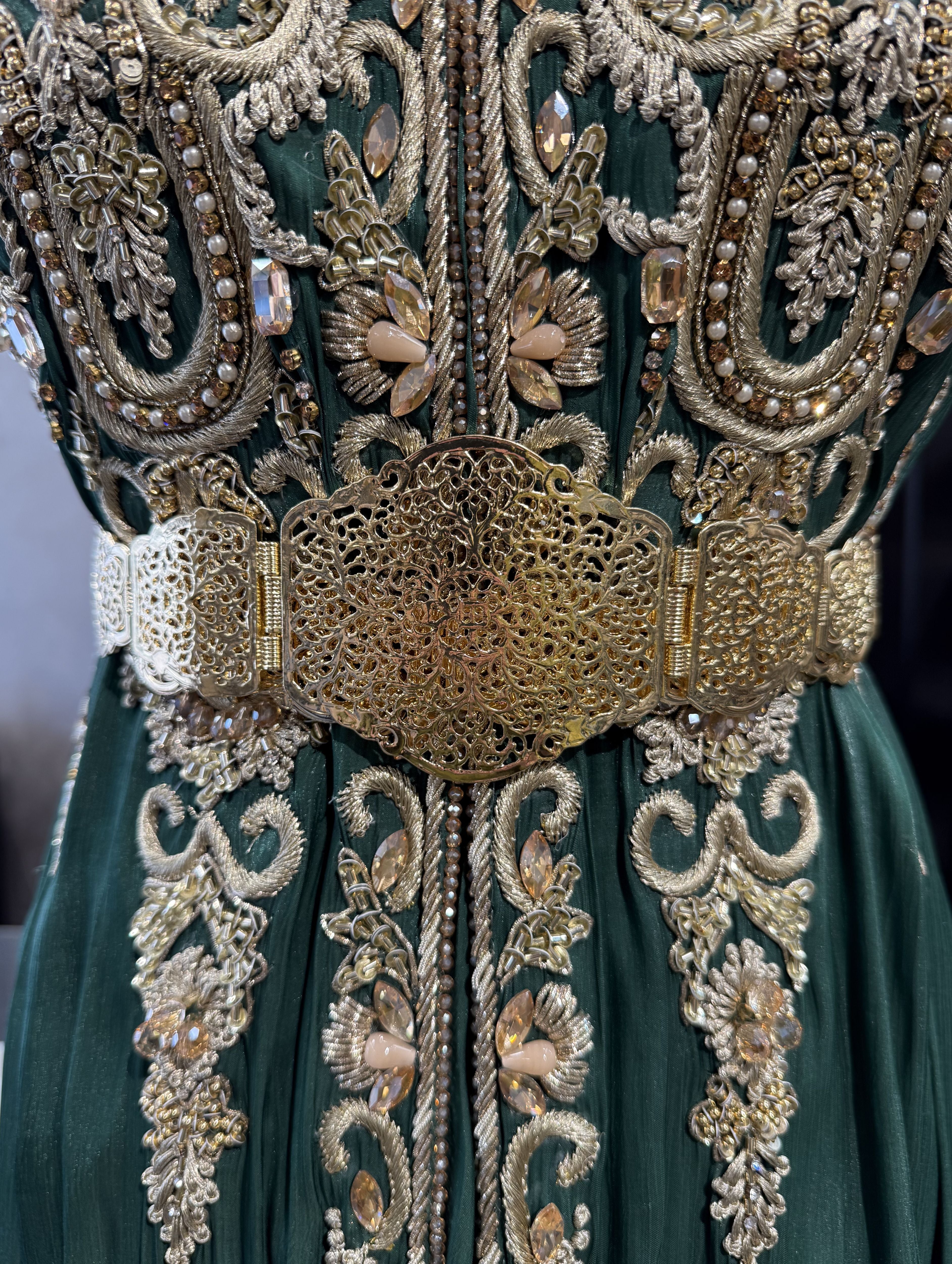 Gouden riem zonder stenen