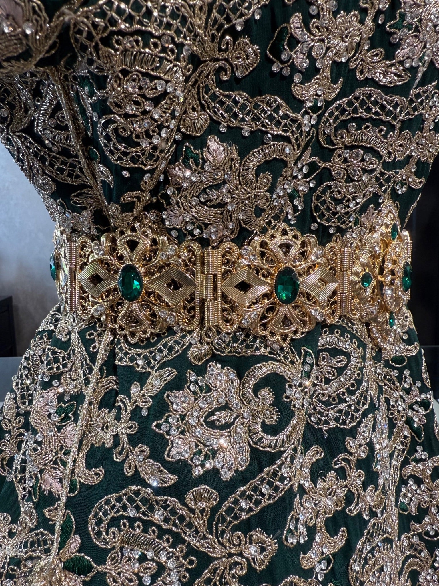 Gürtel golden