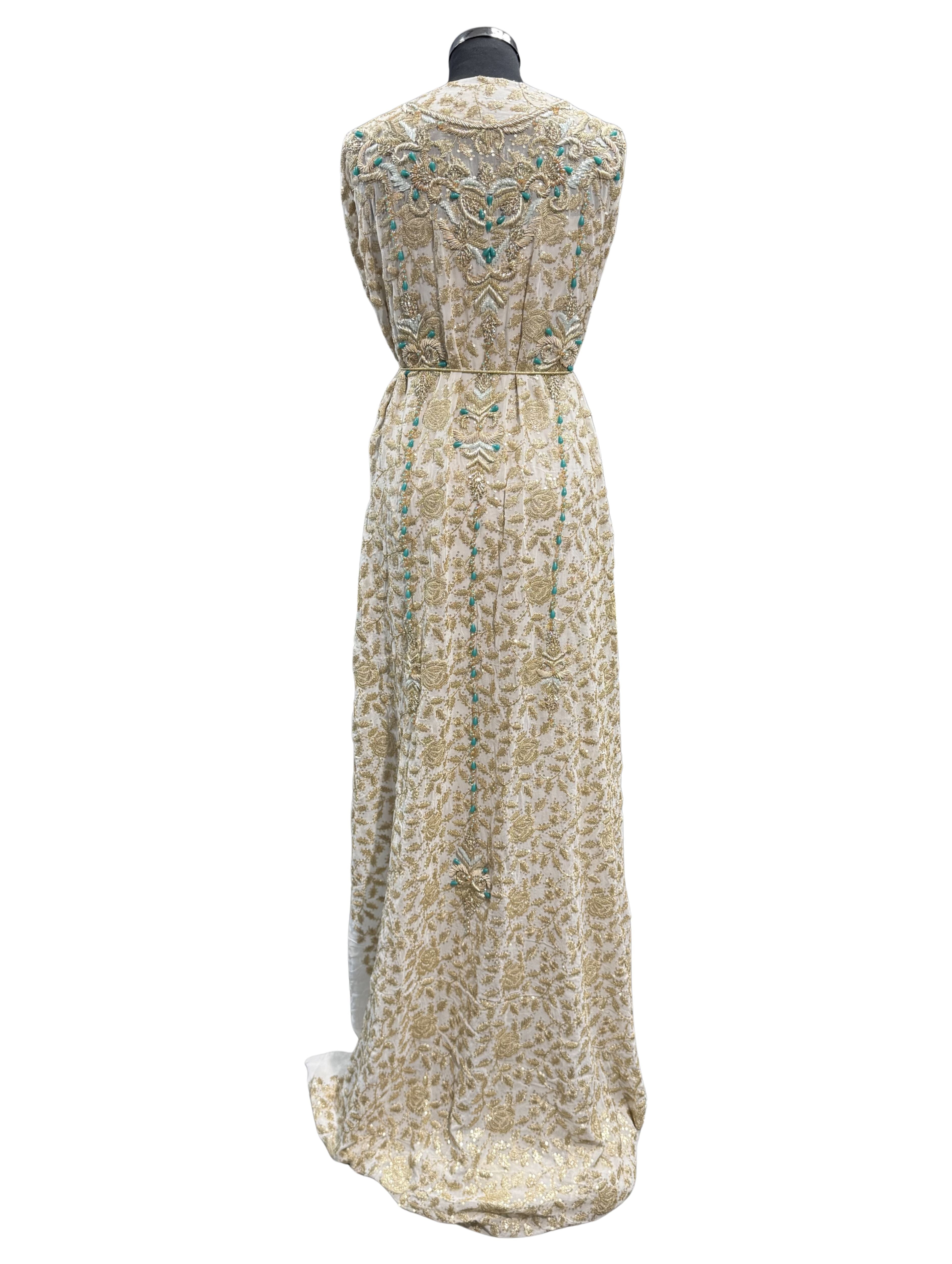 Caftan stof koel beige