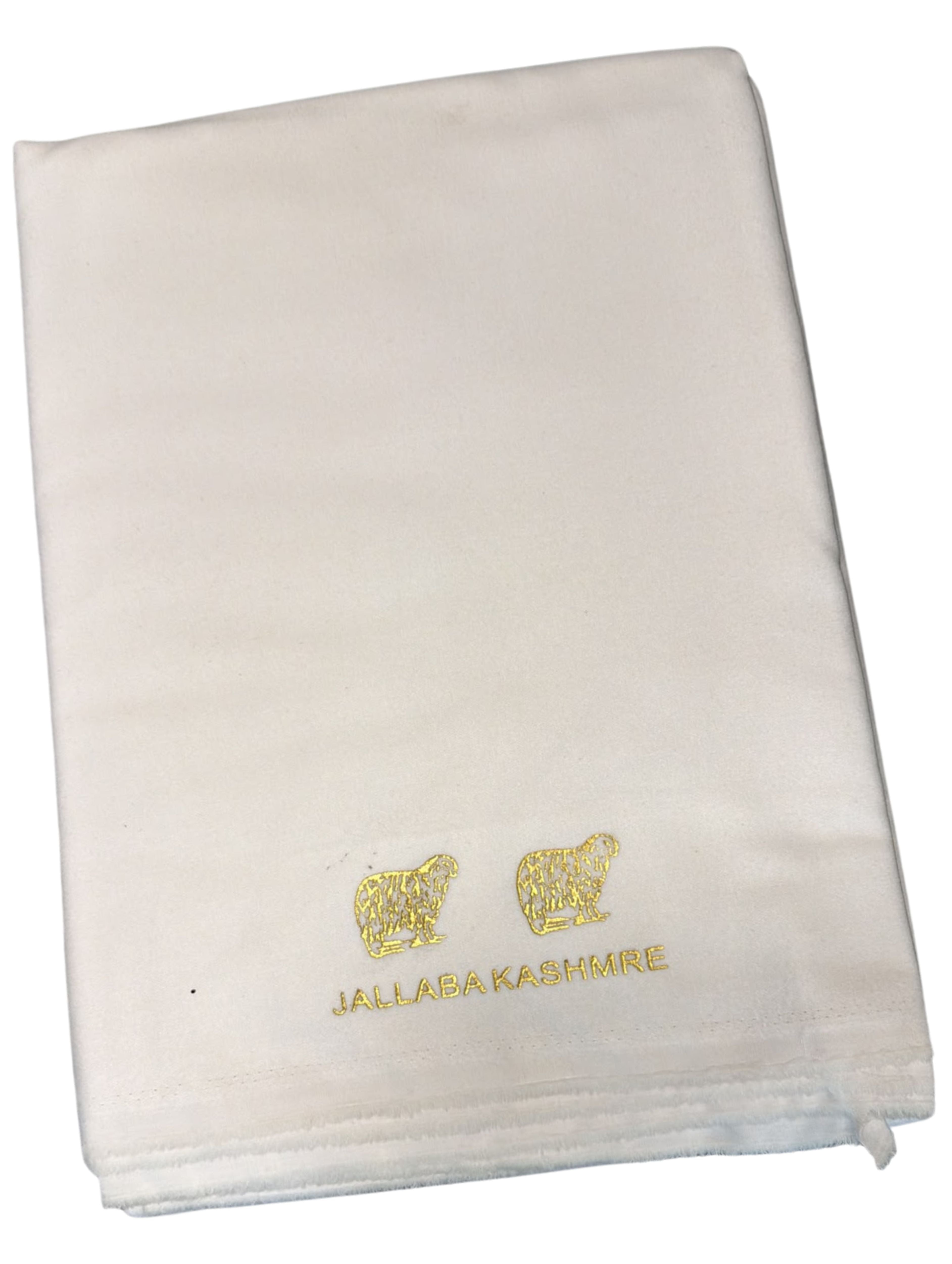 Jallaba Kashmre stof wit met een zachte cashmere touch voor een Marokkaanse djellaba.