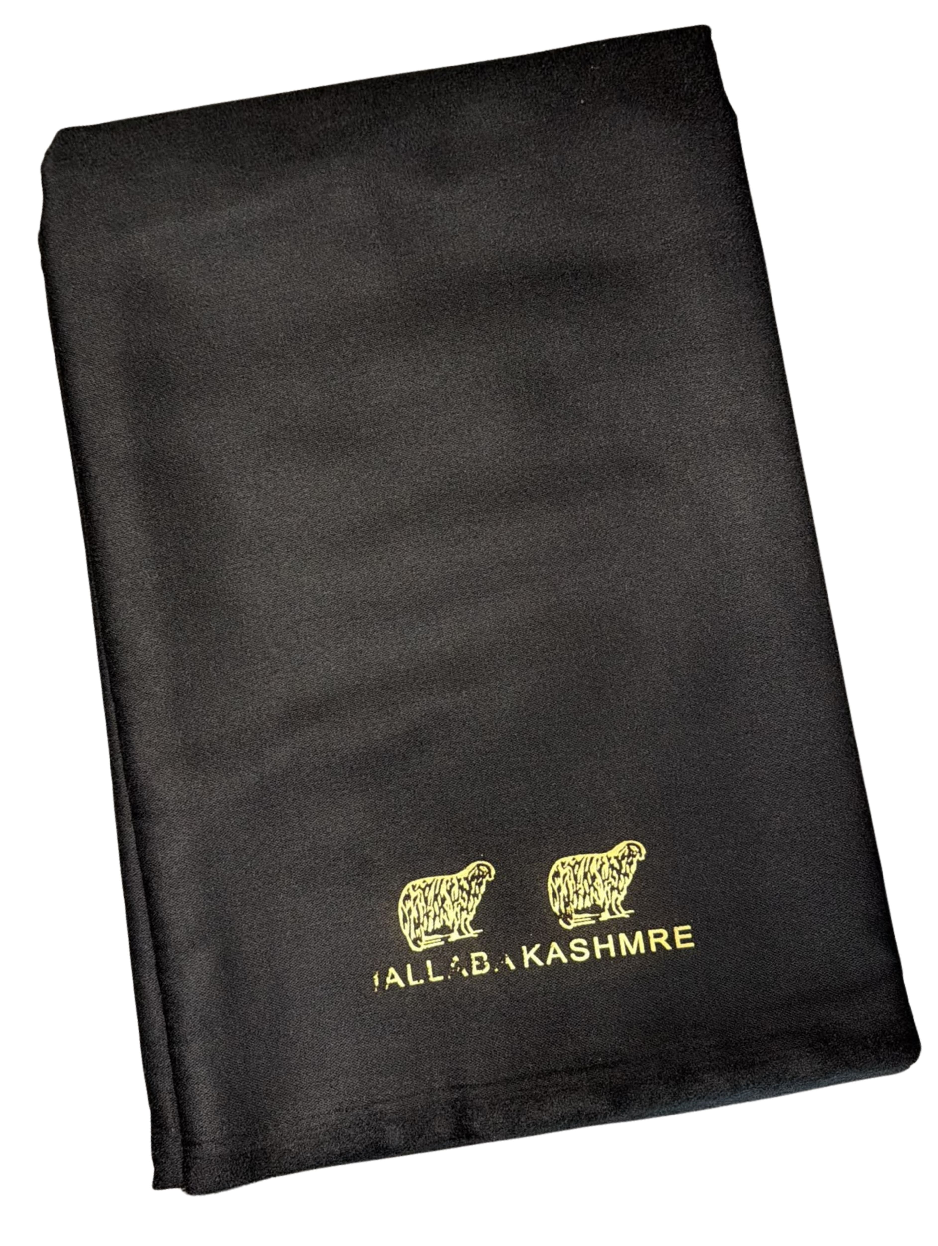 Jallaba Kashmre stof zwart met een zachte cashmere touch voor een Marokkaanse djellaba.